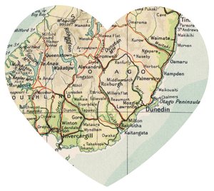 heart map adhesive - A