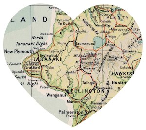 Maps 1: heart map adhesive - E