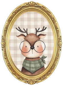 Kids: dashing deer