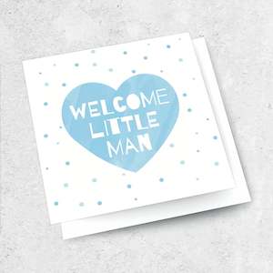 Small Cards 1: welcome little man