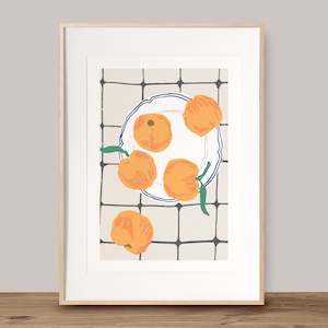 Prints: peachy plate