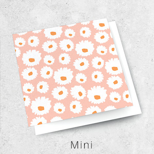 Mini Cards Luxe Textured: wild daisies