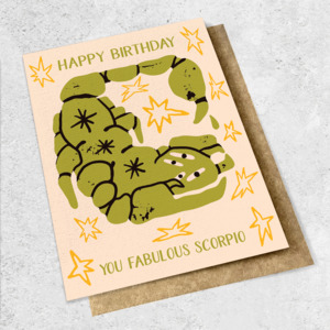 Large Cards 1: scorpio