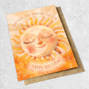 Large Cards 1: trip around the sun