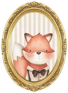 Kids: fancy fox