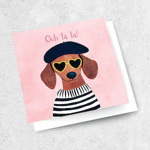 Small Cards Textured: ooh la la
