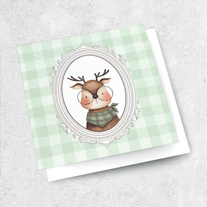 dashing deer frame