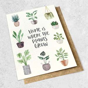 Sale: home is where the plants grow