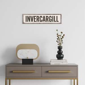 Wall Art: INVERCARGILL