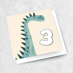 Small Cards 1: age 3 - dinosaur