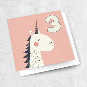 age 3 - unicorn