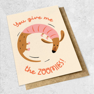 Large Cards 1: zoomies!