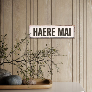 Wall Art: HAERE MAI