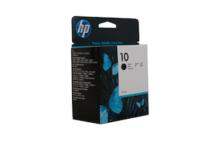 Products: Genuine HP10 Black ink cartridge (C4844A) Ink Direct