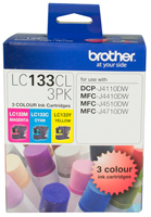 Lc133: Genuine Brother LC133CL3PK (3 Colour Pack) Ink Direct