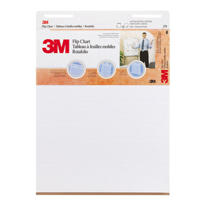 Flip Charts: 3M Flip Chart 570 White 635x762mm Ink Direct