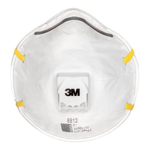 3M Respirator Valved Particulate 8812 P1, Pack of 10 Ink Direct