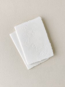 Products: Limited edition vow books - White - Inker Tinker