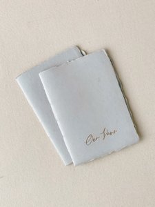 Limited Edition Vow Books - Slate Blue - Inker Tinker
