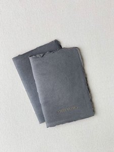 Products: Limited Edition Vow Books - Charcoal - Inker Tinker