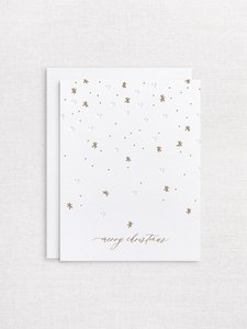 Letterpress greeting card - Merry Christmas - Inker Tinker