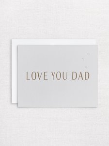 Products: Letterpress greeting card - Fathers day - Inker Tinker