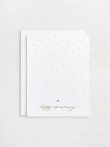 Products: Letterpress greeting card - Anniversary - Inker Tinker