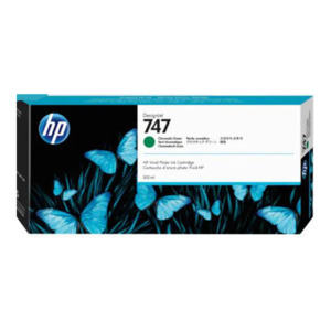 Hewlett Packard Ink: HP 747 300ml Chromatic Green