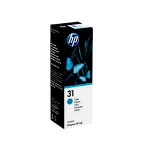 HP Genuine 31 Cyan Ink Bottle 70ml