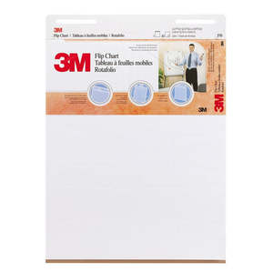 3m Presentation: 3M Flip Chart 570 White 635 x 762mm