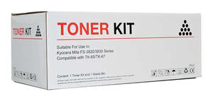 Kyocera Toner: Kyocera Compatible TK-65/67 Black Toner Cartridge