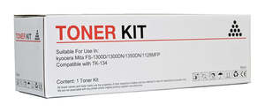 Kyocera Toner: Kyocera Compatible TK-134 Black Toner Cartridge
