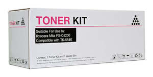 Kyocera Toner: Kyocera Compatible TK554 Toner Cartridge