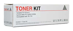 Kyocera Toner: Kyocera Compatible TK-174 Black Toner Cartridge