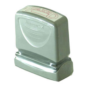 Xstamper 1350 FAXED/DATE Red