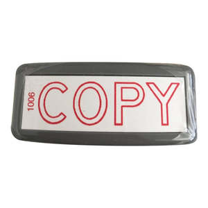Stamp: XStamper 1006 COPY Red