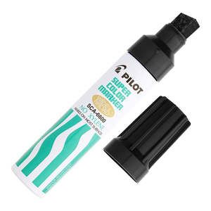 Pilot: Pilot SCA 6600 Permanent Marker Jumbo (Black/Blue/Red/Green)
