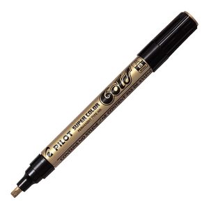 Pilot: Pilot Super Colour Paint Marker Broad (Gold/Silver/White)