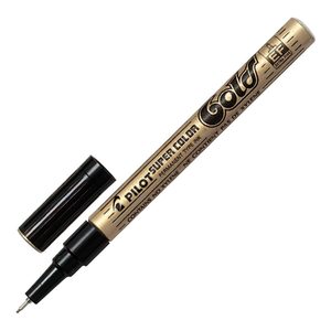 Pilot Super Colour Paint Marker Extra Fine (Gold/Silver/White)