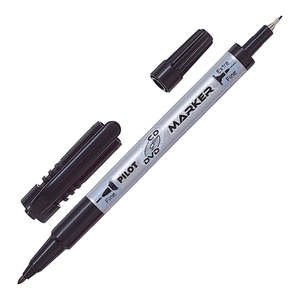 Markers: Pilot CD/DVD Marker Extra Fine Black (SCA-TMCD-B)