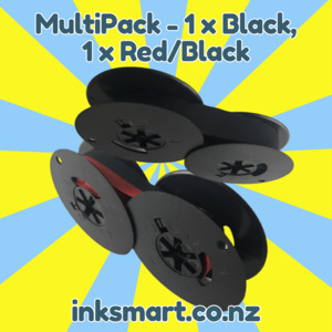 Products: MultiPack - 1 x Black, 1 x Blk/Red inksmart.co.nz