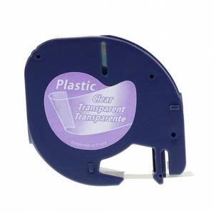 Compatible Dymo 12267 - Black on Clear - 12mm x 4m - inktoner cartridges New Zealand