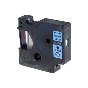 Products: Compatible Dymo 45016 Label - Black on Blue - inktoner cartridges New Zealand