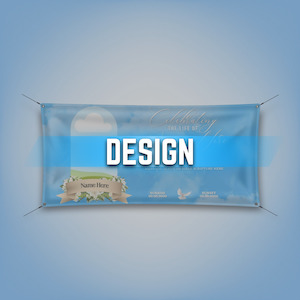 Hanging Banners: Hanging Banner with Design