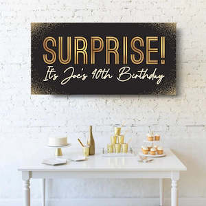 Hanging Birthday Banner