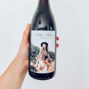 Wine label stickers (wine not included)