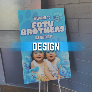 A1 Sign (Corflute Board) with Design