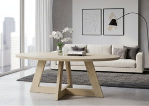 Dining Tables: Oval Dining Table