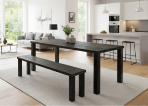 Straight Box Dining Table