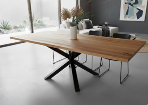 Steel Asterix Dining Table